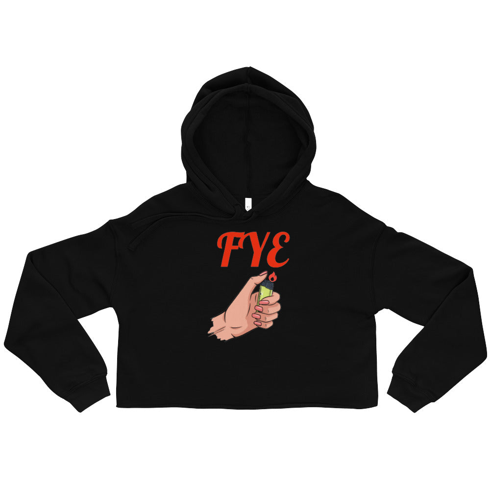 WOMEN’S FYE CROP HOODIE